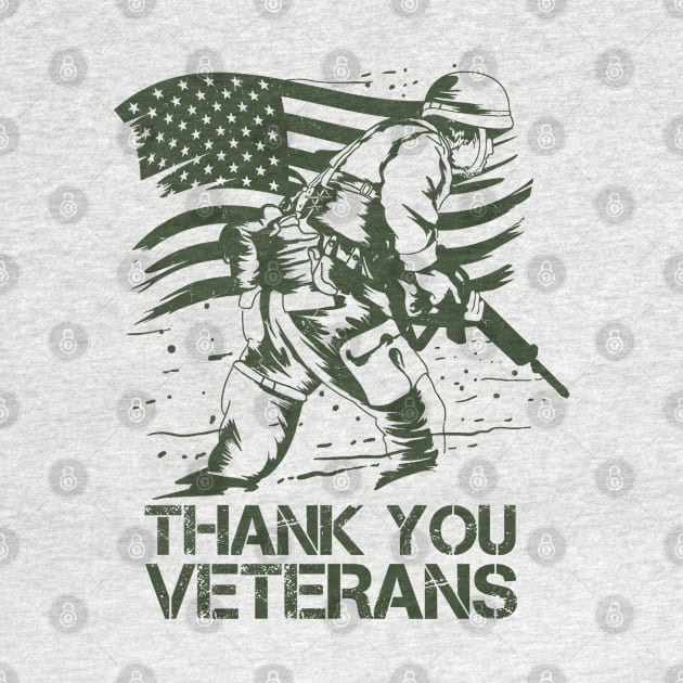 Thank You Veterans by Distant War